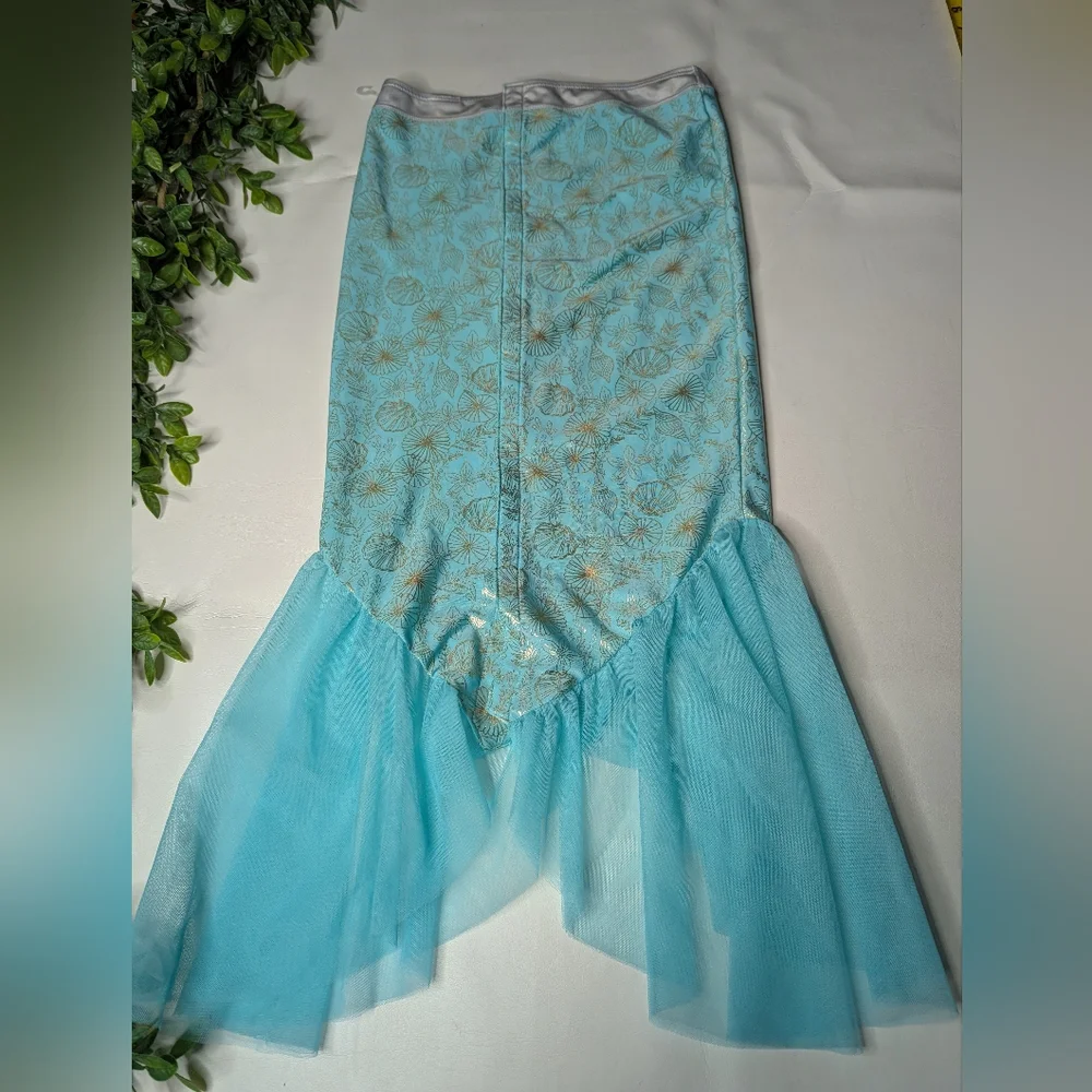 Disney Ariel Little Mermaid Fin Skirt Size XL